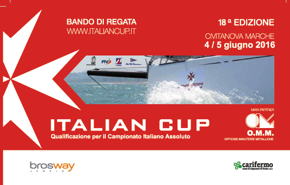 4 / 5 giugno – ITALIAN CUP – qualificazione Campionato Italiano Altura – (prova Palo d’Oro)