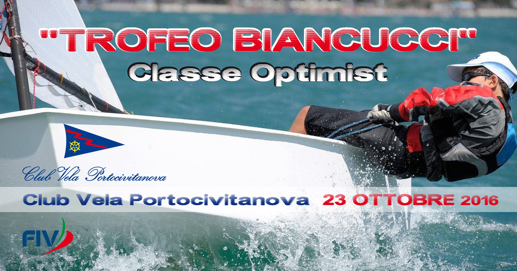 23 ottobre – Trofeo Biancucci – 7° prova Campionato zonale optimist
