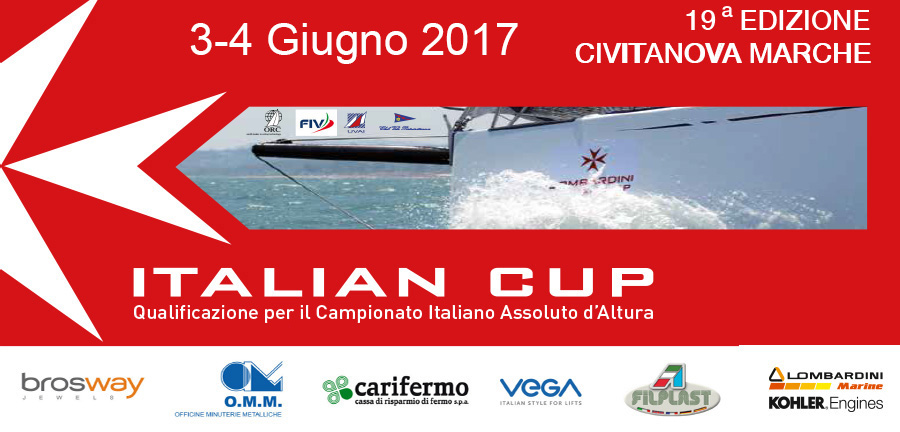 3 – 4 giugno 2017 – ITALIAN CUP qualificazione per il Campionato Italiano Orc (valida Palo d’Oro)