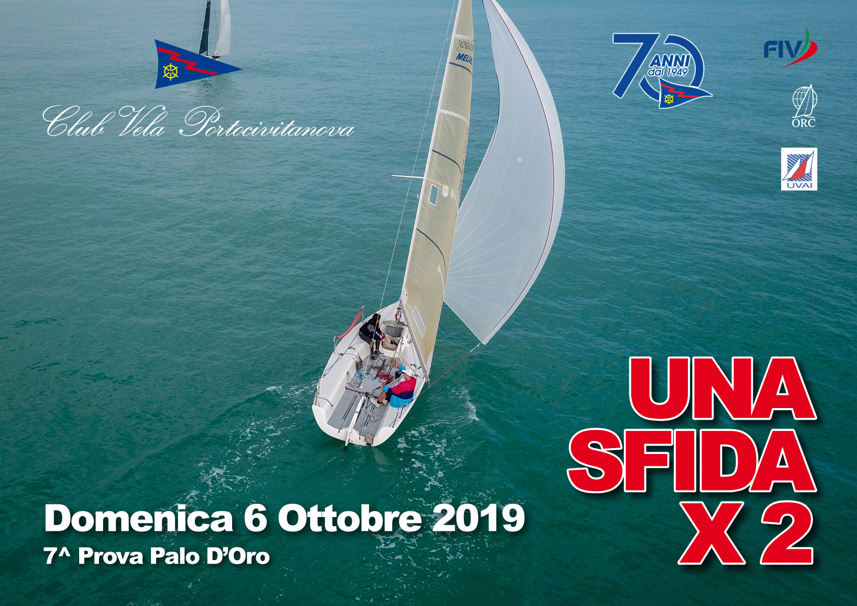 6 ottobre – UNA SFIDA X 2 (valida Palo d’Oro 2019)