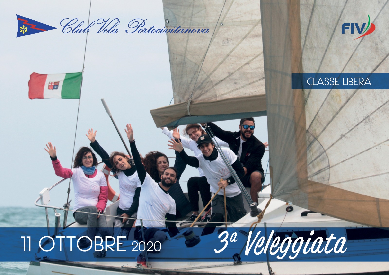 11 ottobre – III^ VELEGGIATA (classe libera)