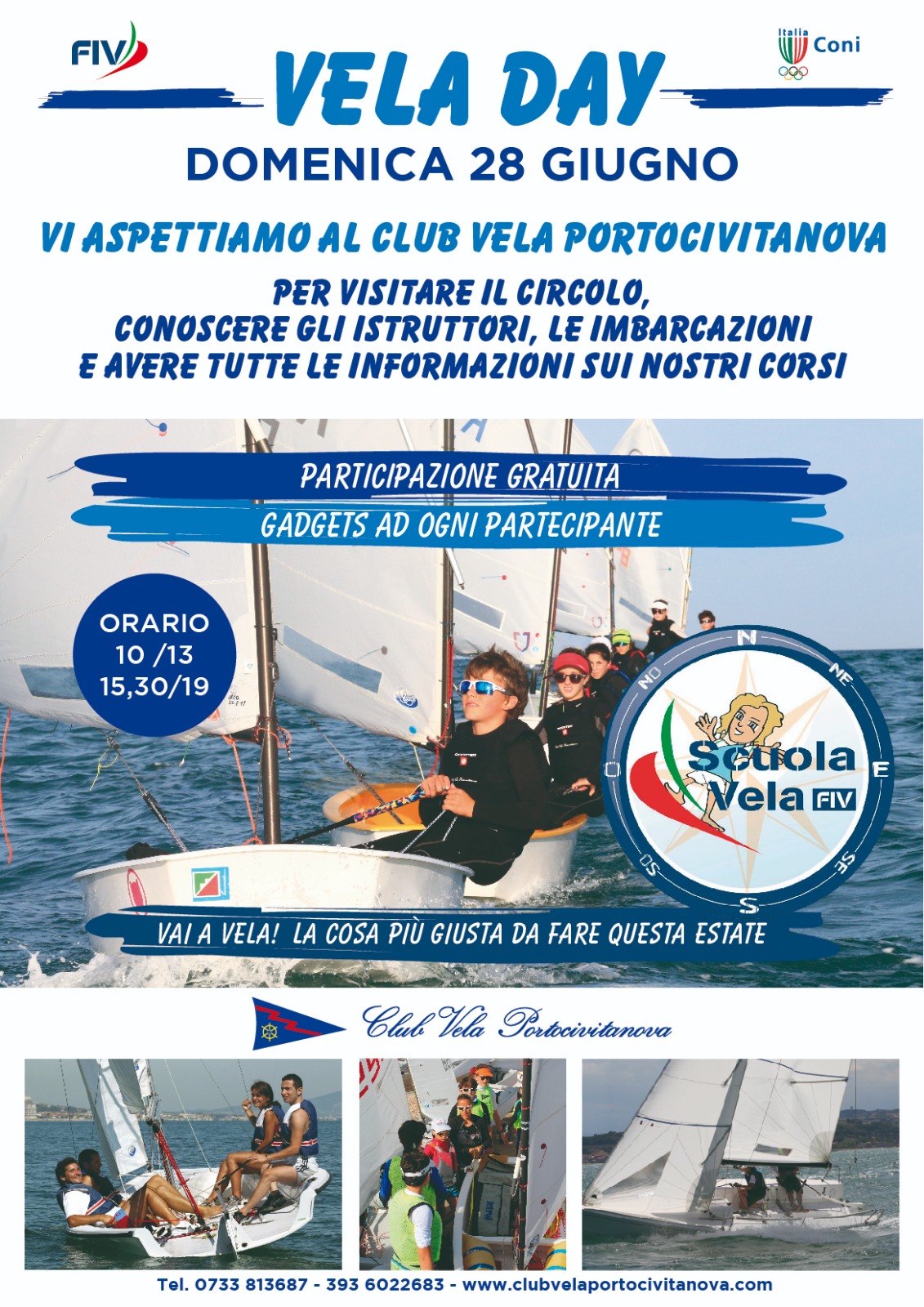 CIVITANOVA MARCHE IN PRIMA FILA PER LA PROMOZIONE DELLA VELA