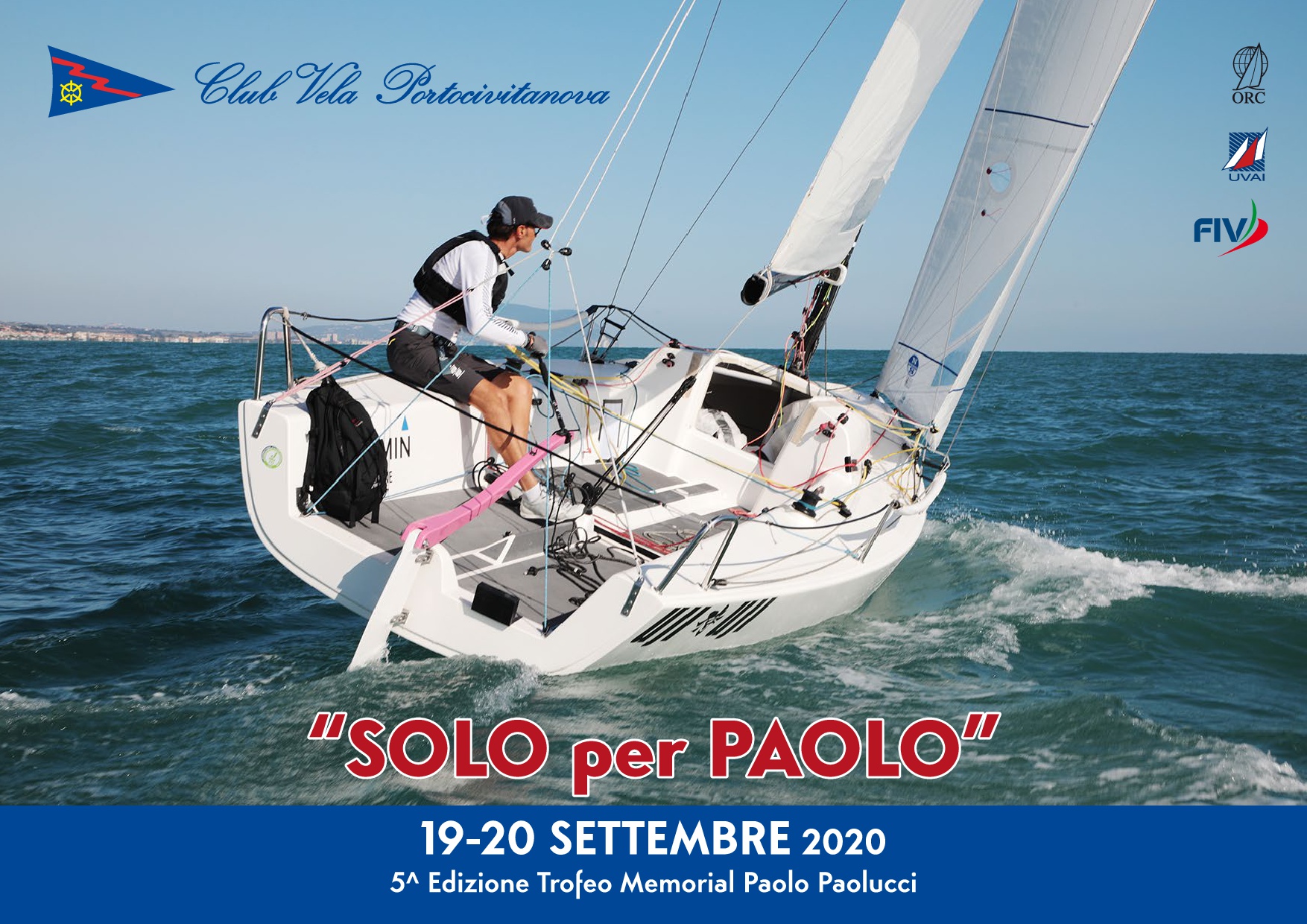 19 / 20 settembre – “SOLO X PAOLO” Regata d’altura in solitario (valida Palo d’Oro 2020)