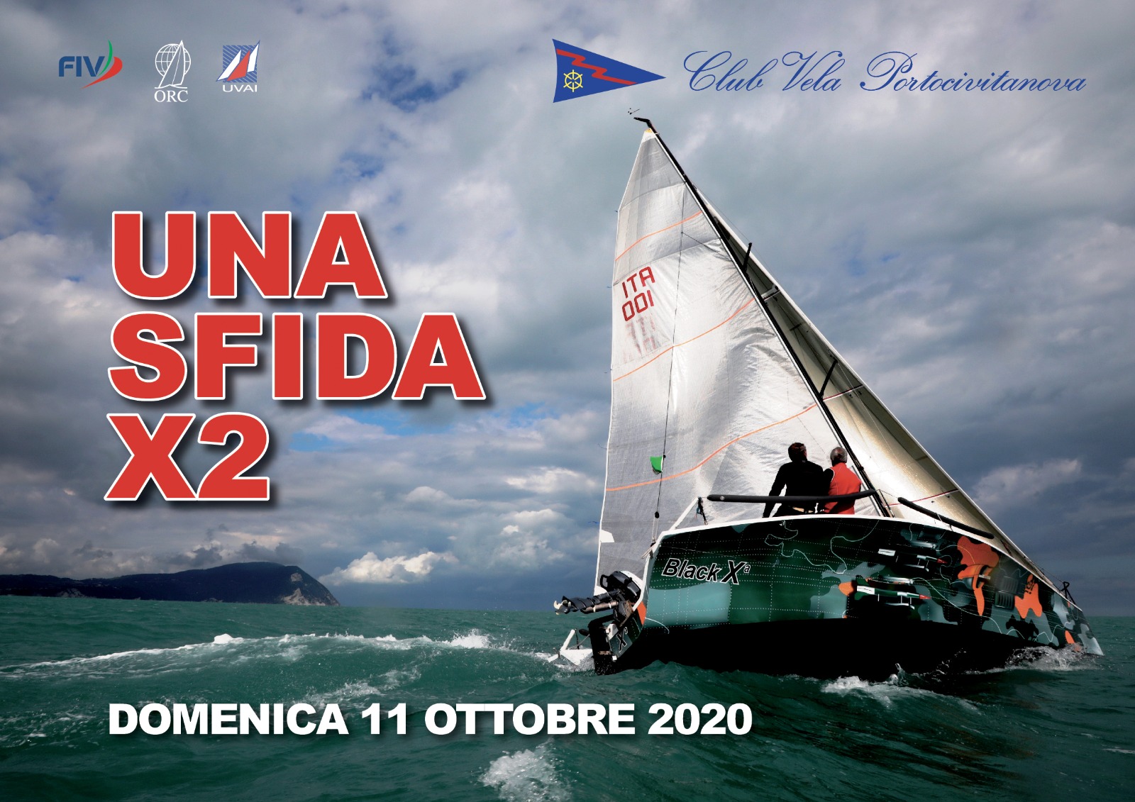 11 ottobre – “UNA SFIDA X 2”  (valida Palo d’Oro 2020)