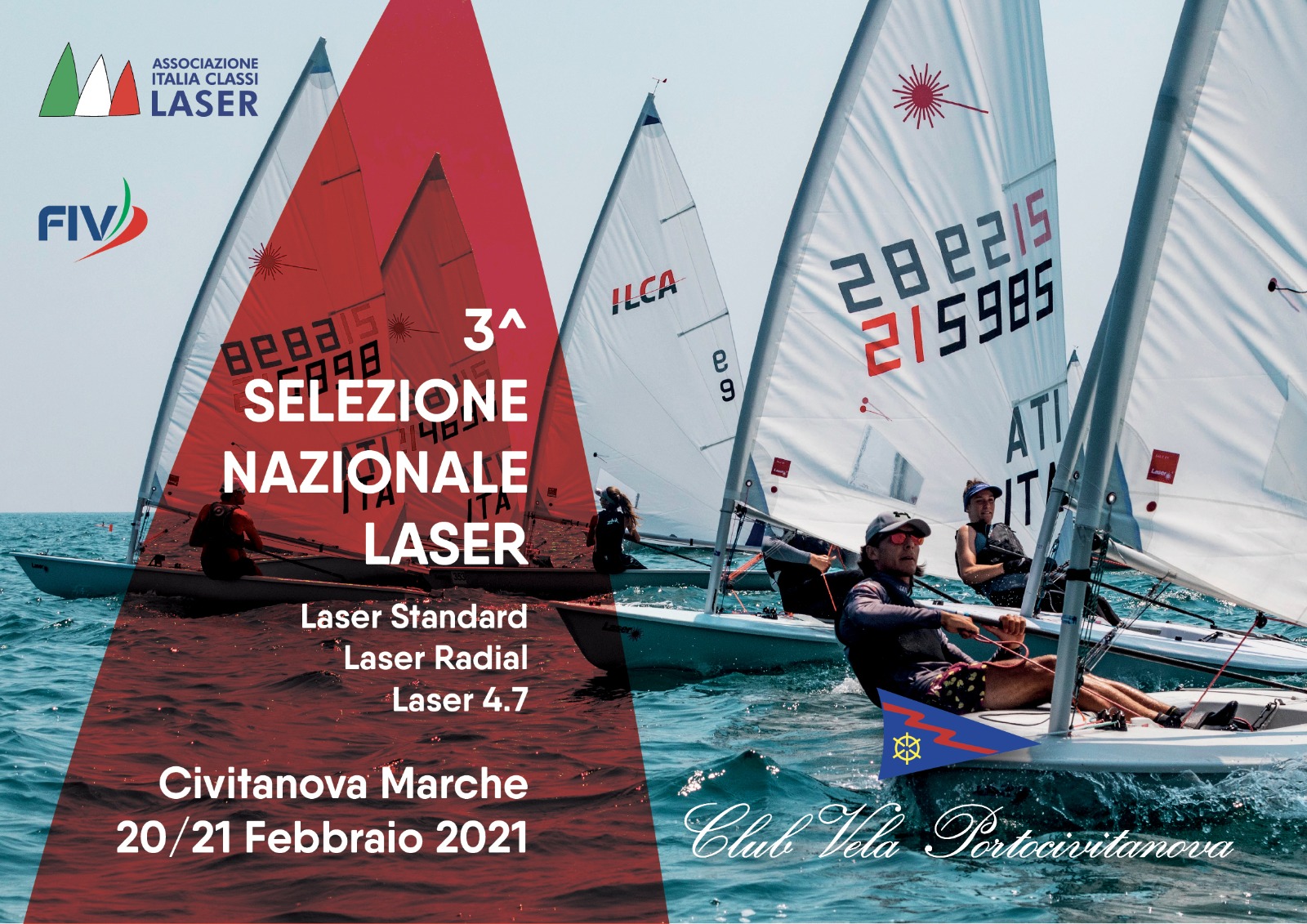 20 / 21 febbraio 2021 – SELEZIONE NAZIONALE LASER valida come prova Campionato Zonale 2021