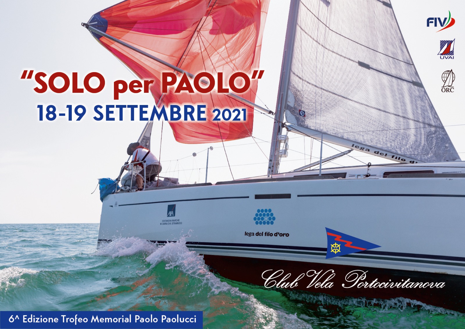 18 / 19 settembre 2021 – SOLO per PAOLO regata in solitario (valida Palo d’Oro 2021)