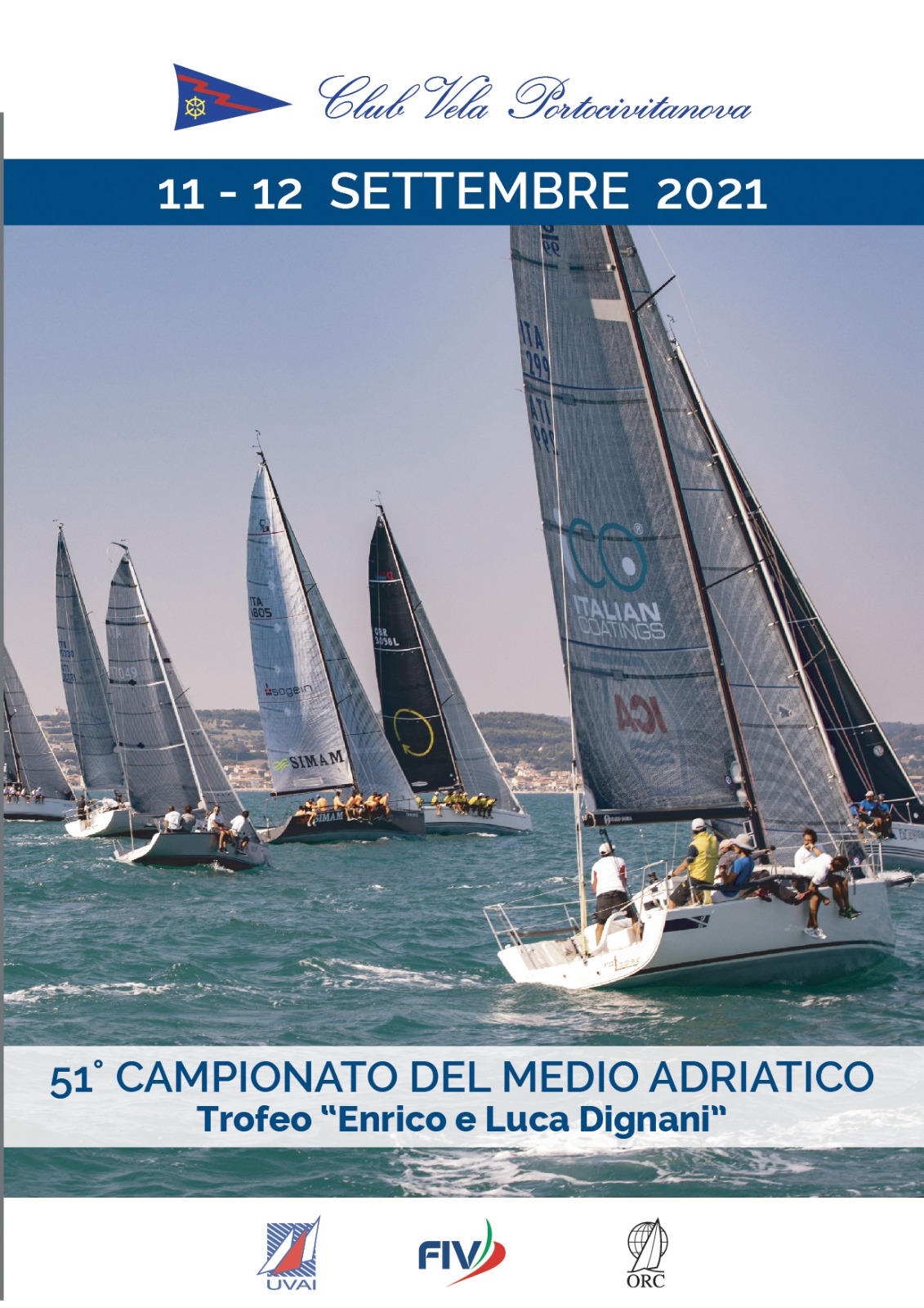 11 / 12 settembre 2021 – CAMPIONATO DEL MEDIO ADRIATICO “Trofeo Enrico e Luca Dignani” (valida Palo d’Oro 2021)