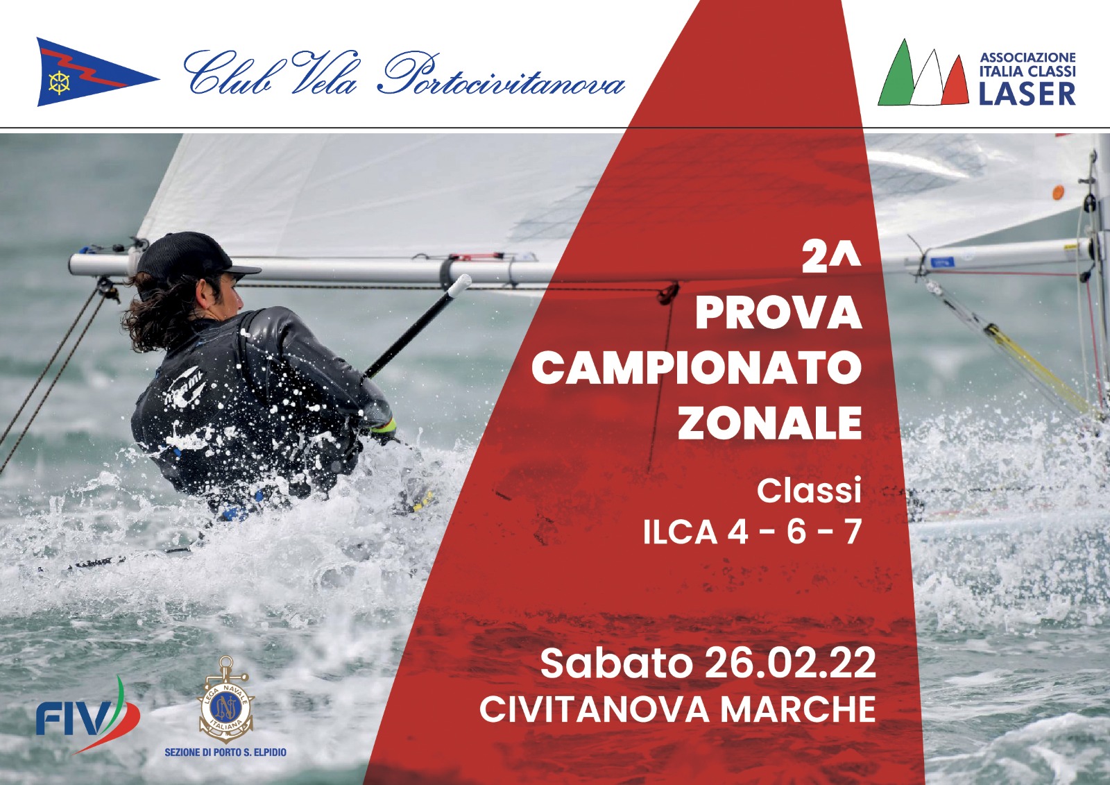 26 febbraio 2022 – II PROVA CAMPIONATO ZONALE LASER