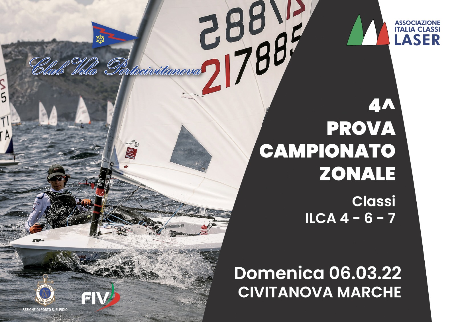 6 marzo 2022 – IV PROVA CAMPIONATO ZONALE LASER