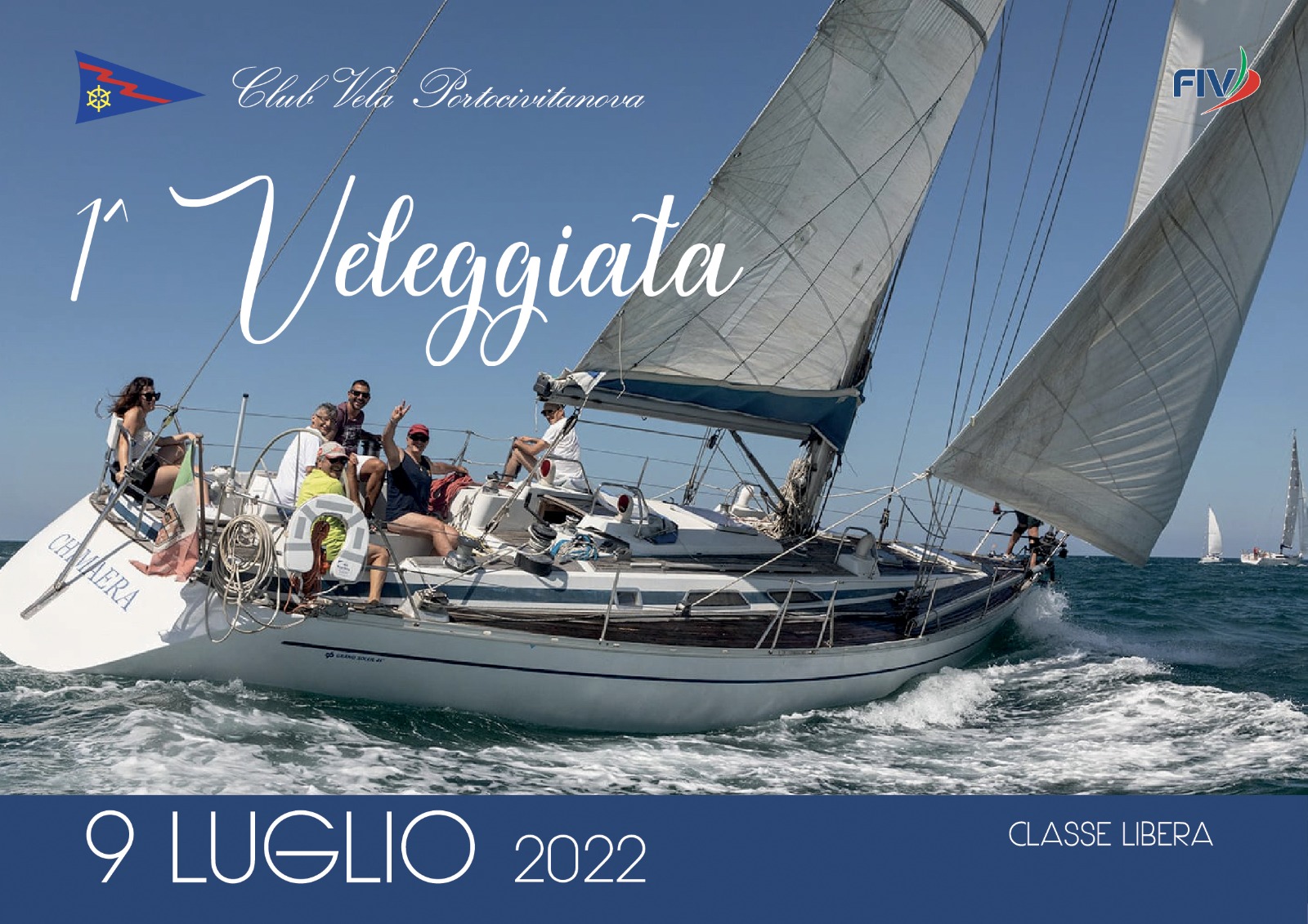 09 luglio 2022 – I^ VELEGGIATA (classe libera)