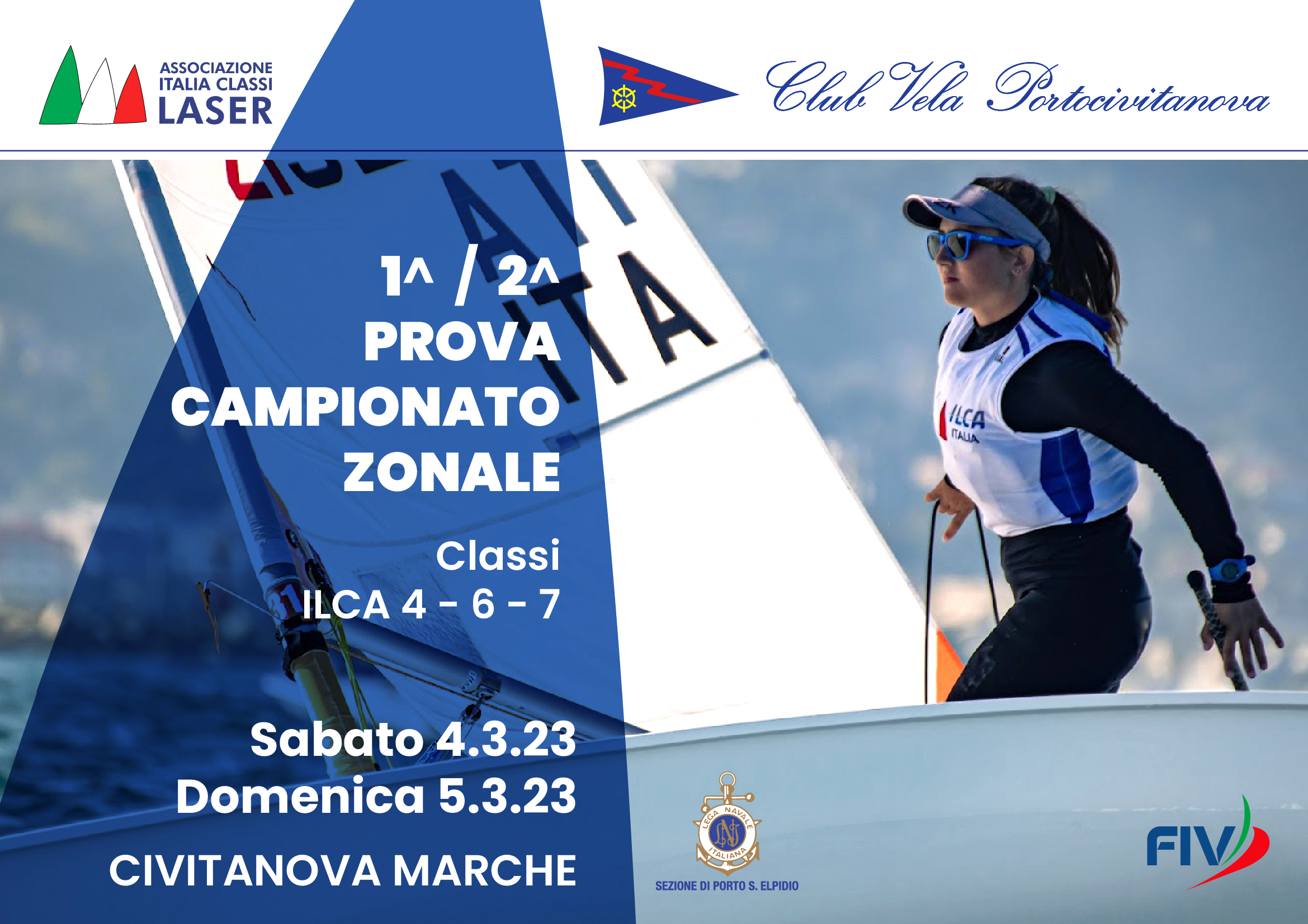 5 marzo 2023- II prova CAMPIONATO ZONALE ILCA