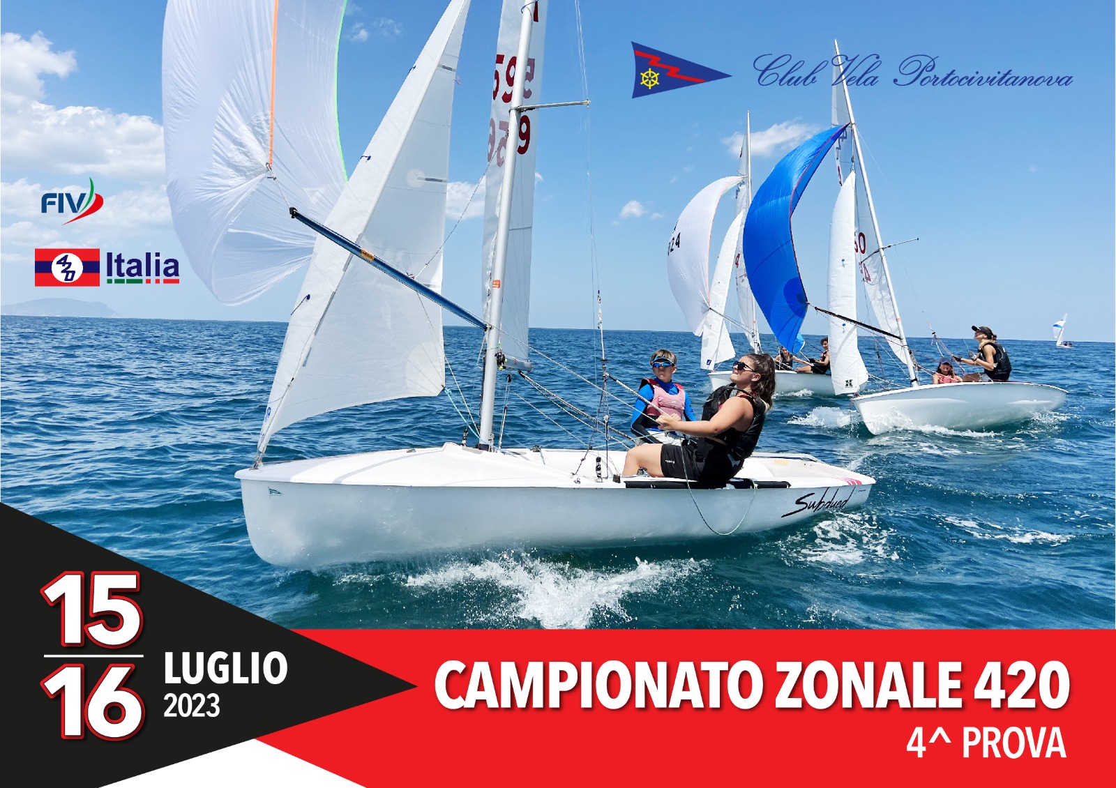 22 / 23 luglio 2023 – PROVA CAMPIONATO ZONALE 420