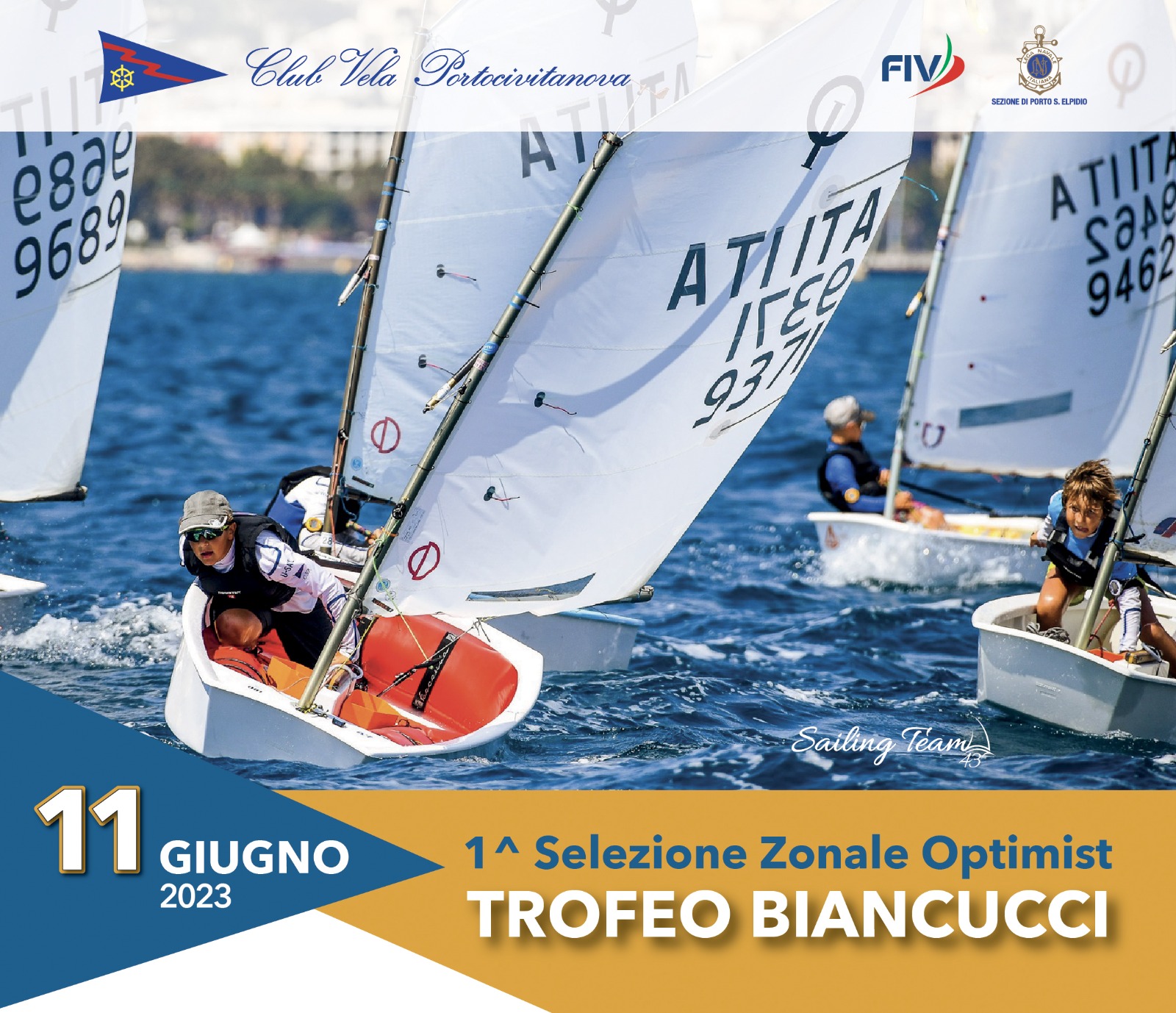 11 giugno 2023 – I^ SELEZIONE ZONALE OPTIMIST “TROFEO BIANCUCCI”