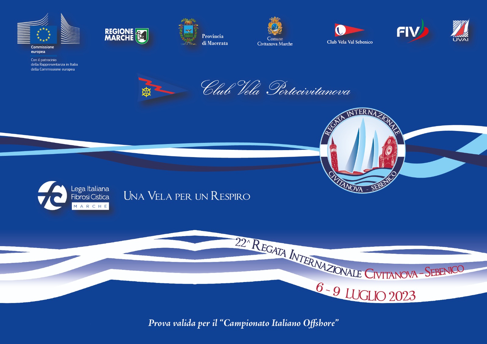 6 / 9 luglio 2023 – CIVITANOVA – SEBENICO valida per il Campionato Italiano Offshore