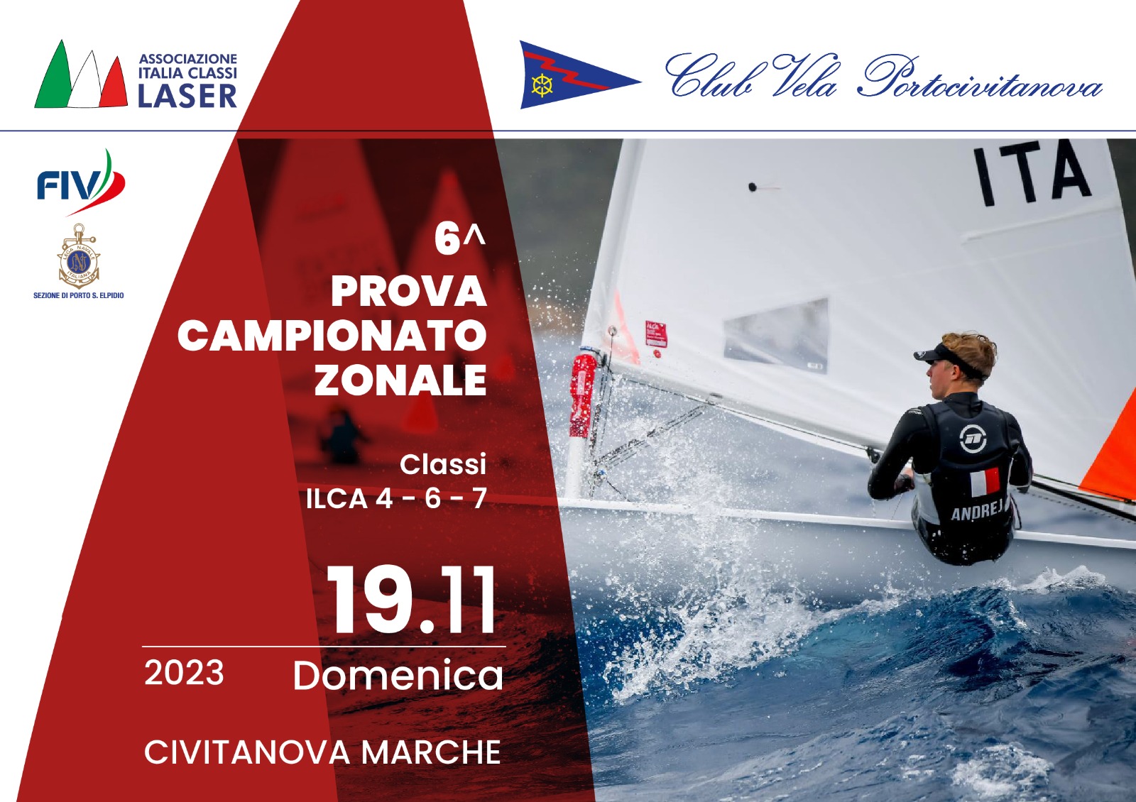 19 novembre 2023 – VI tappa CAMPIONATO ZONALE ILCA