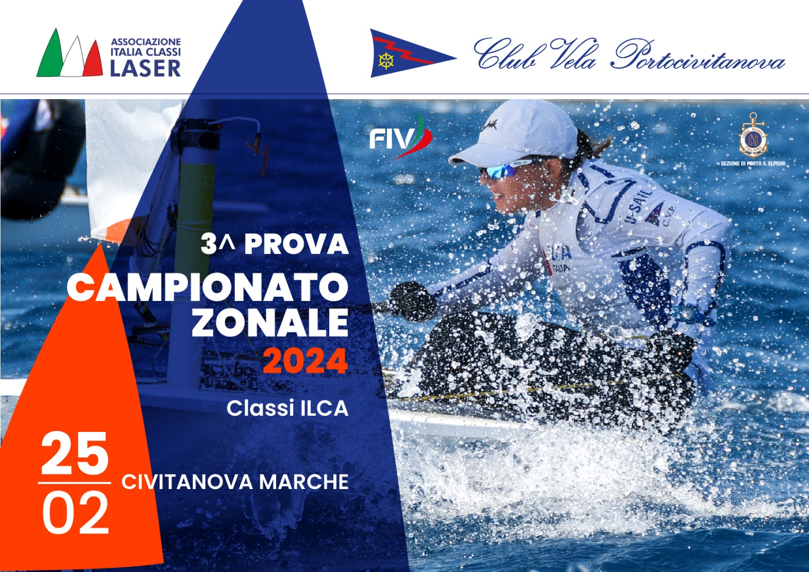 25 febbraio 2024 – prova CAMPIONATO ZONALE ILCA